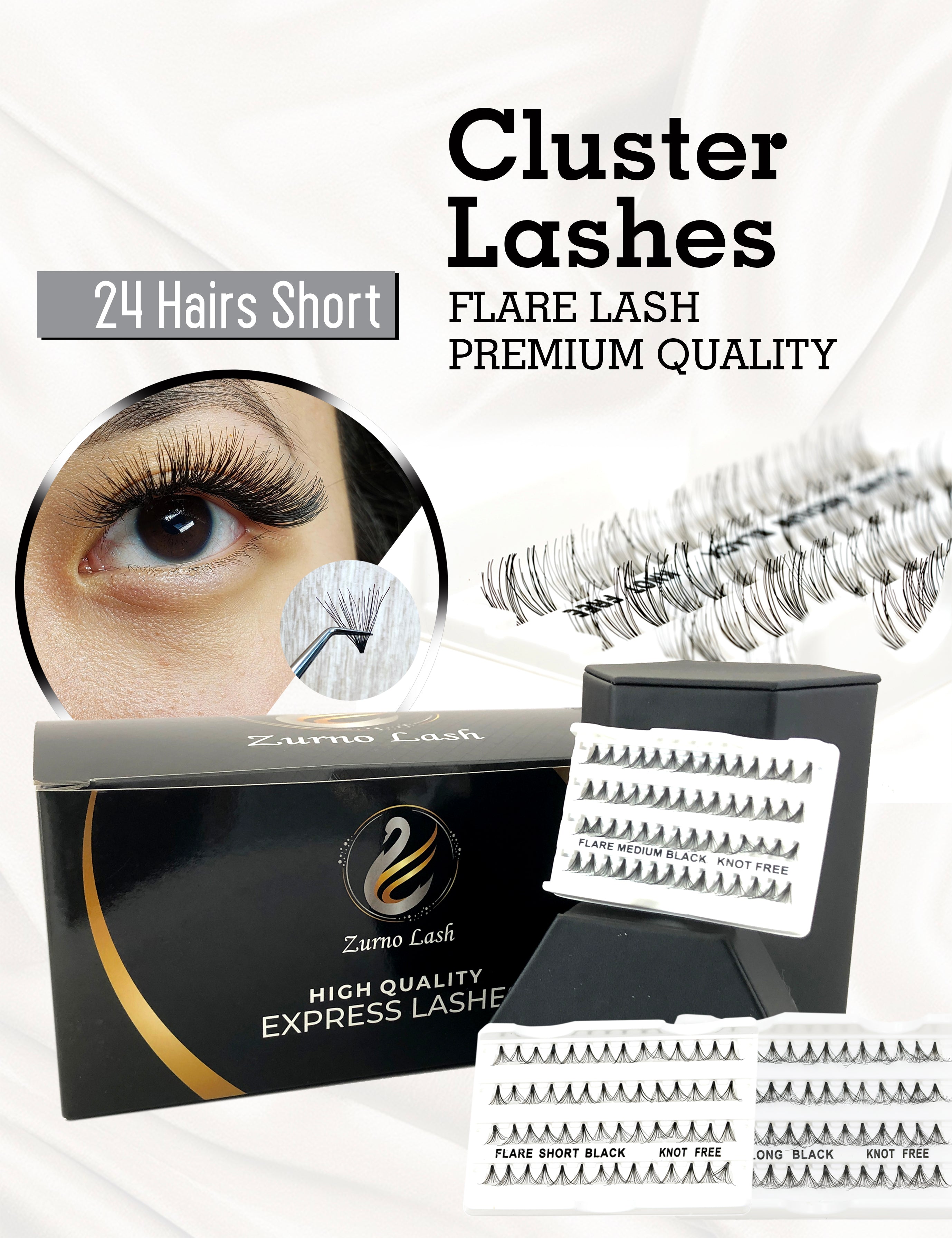 Zurno Cluster/Flare Lash