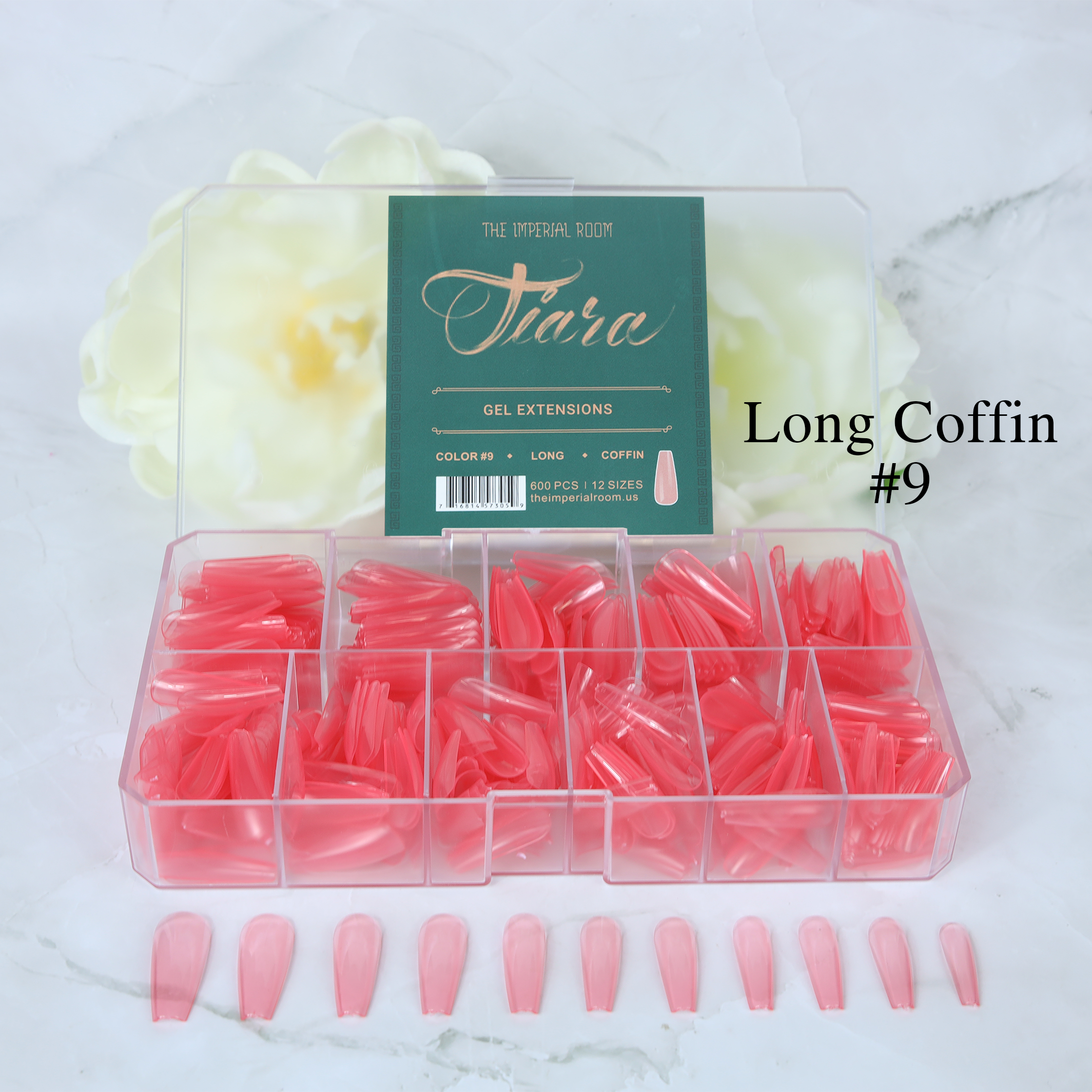 TiaraX - Long Coffin Colored Tip