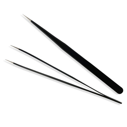 Straight Tweezers (2pcs)