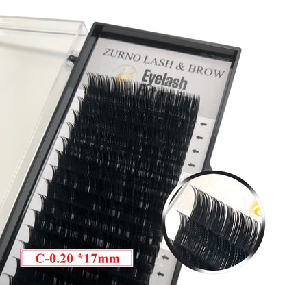 Classic Lash - C Curl - Thickness &amp; Length Optional