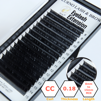 Classic Lash - CC Curl - Thickness &amp; Length Optional