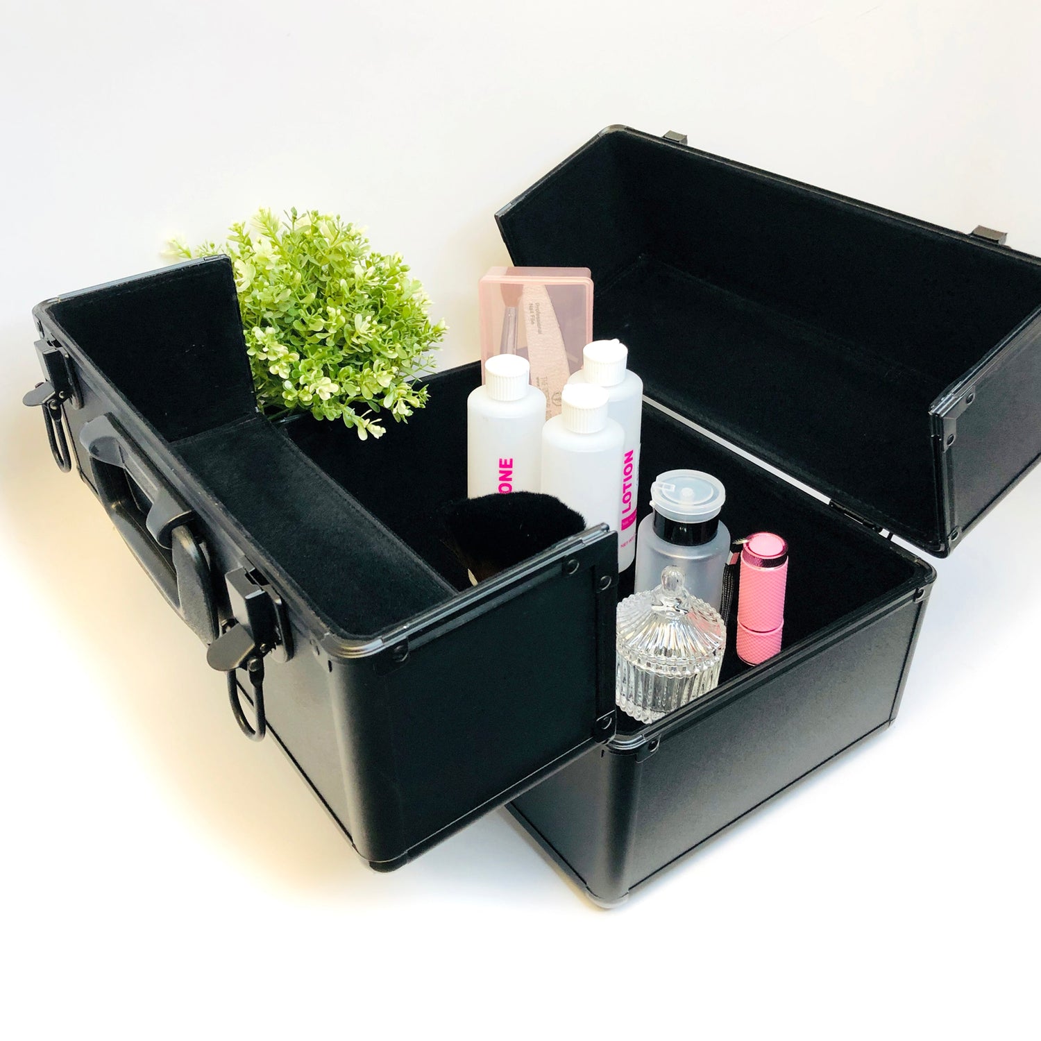 Pedicure Portable Train Case Organizer