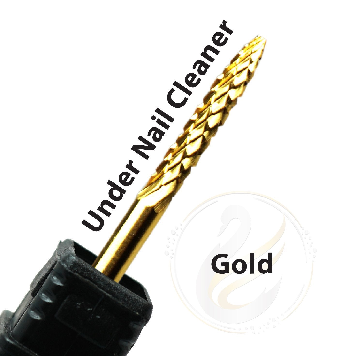 Under Nail Clean Drill Bit - Gold