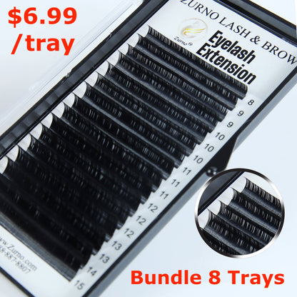 Classic Lash - D Curl - Thickness &amp; Length Optional