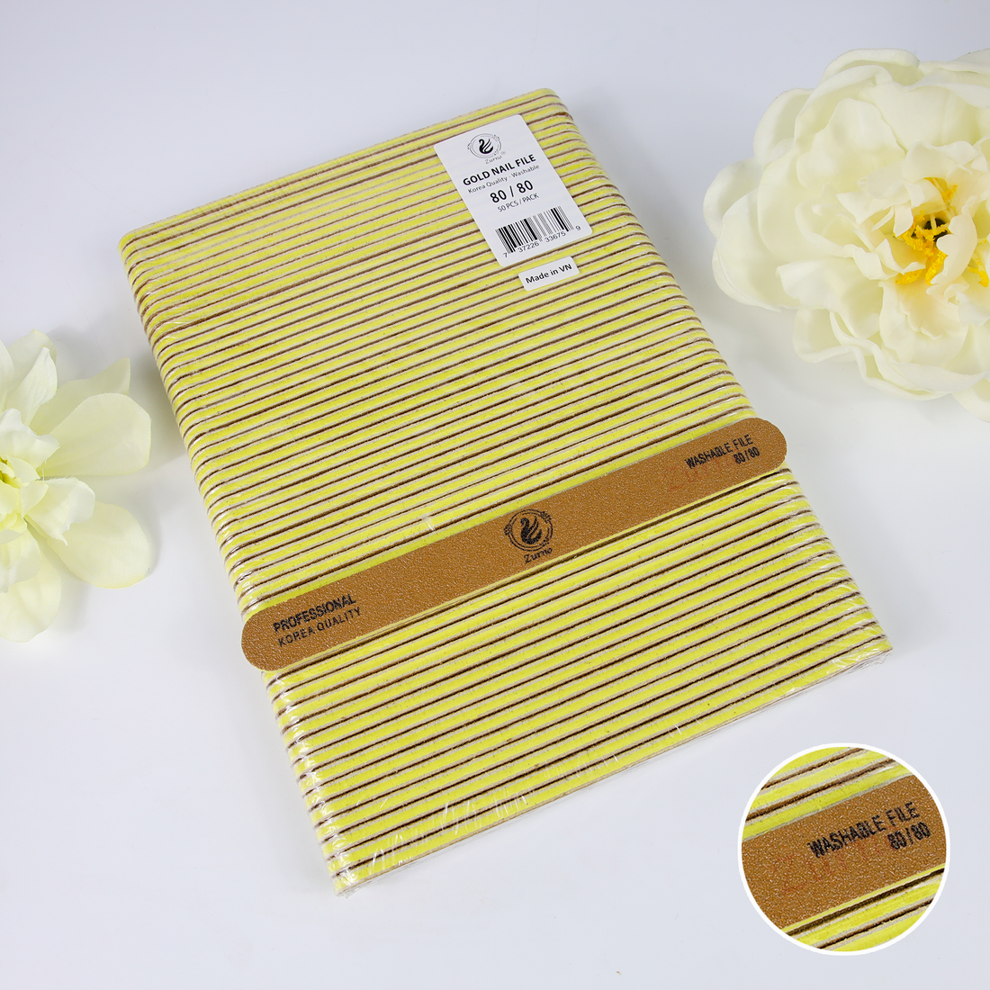 Yellow Nail File - Made in Viet Nam