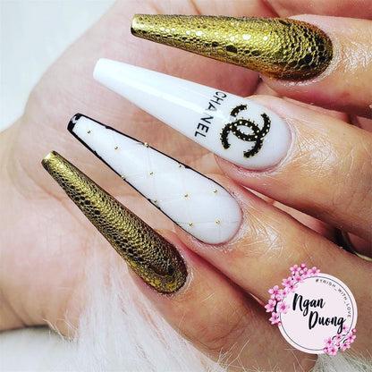 Brand Name Nail Sticker