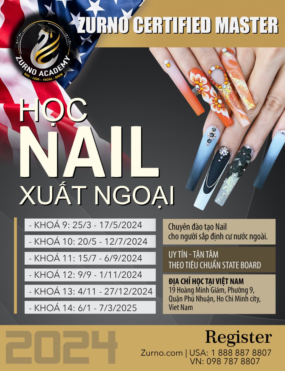 Zurno Academy - Vietnam Nail Training Class