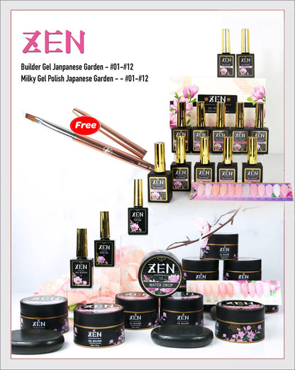 ZEN | Builder Gel Japanese Garden Collection 