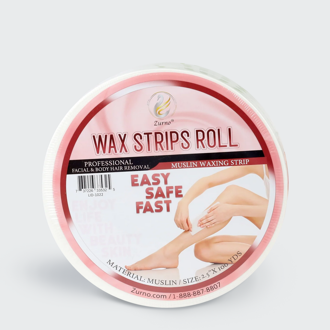 Wax Strips Roll - Muslin 100 YDS